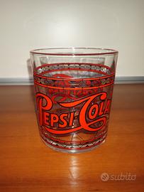Bicchiere Pepsi Cola Vintage 1960 1970