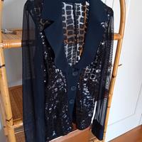 Giacca con paillettes