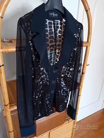 Giacca con paillettes