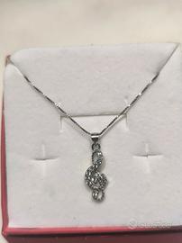 Catenina in argento 925 con ciondolo