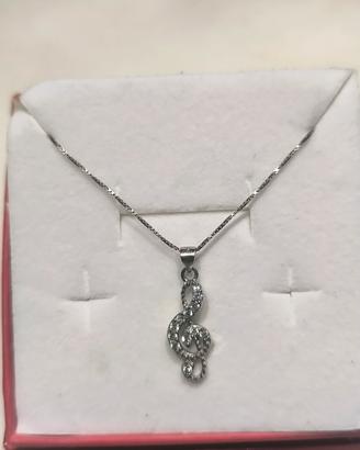 Catenina in argento 925 con ciondolo