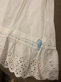 Gonna vintage in pizzo San Gallo