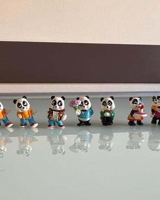 Lotto 12 Sorpresine Kinder Panda Party 1994