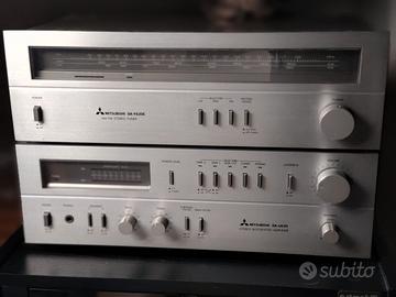 MITSUBISHI AMPLIFICATORE + TUNER
