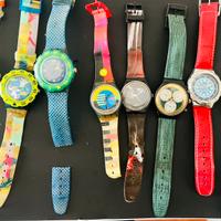 8 Swatch vintage anni 90.