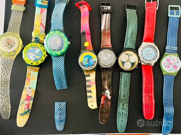 8 Swatch vintage anni 90.