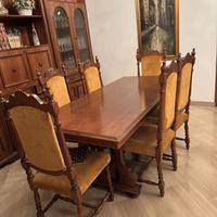 Tavolo da pranzo in legno massello