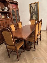 Tavolo da pranzo in legno massello