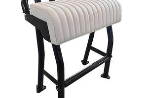 Seduta / poggia reni con porta canne barca