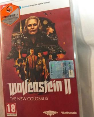 VIDEOGIOCO Wolfenstein 2 per le NINTENDO SWITCH