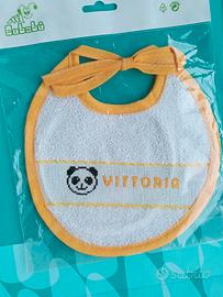 Bavaglio bavetta personalizzata  nome e/o disegno