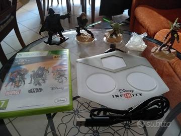 Disney infinity con base e 5 personaggi