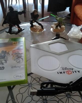 Disney infinity con base e 5 personaggi