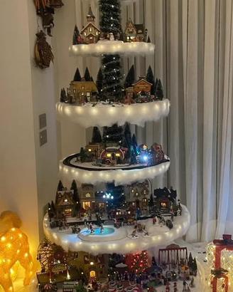 Supporto Albero per villaggio di Natale