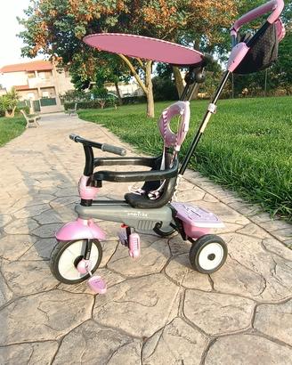 Smart Trile Triciclo 4 in 1 vanilla pink 