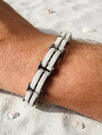 Bracciale bianco U.S. Grand Polo