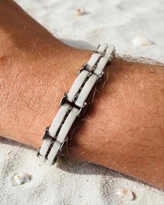 Bracciale bianco U.S. Grand Polo