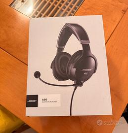 Cuffie Avioniche BoseA30-bluetooth-Doppio spinotto