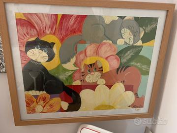 Quadro a olio di A.P.