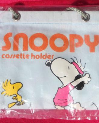 🖼️ SNOOPY Vintage Organizer portaoggetti cassette