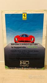 FERRARI POSTER SPORT PROTOTIPI - IMOLA 1989