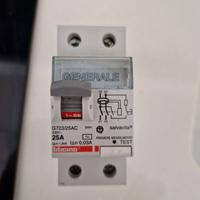 Interruttore salvavita bticino G723/25AC