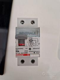 Interruttore salvavita bticino G723/25AC