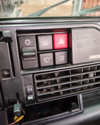 pulsantiera cruscotto fiat panda 750