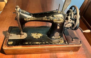 vecchia macchina da cucire singer da tavolo