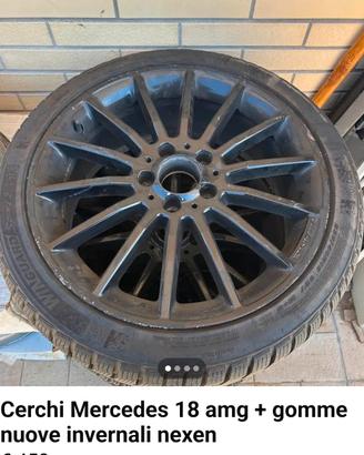  cerchi piu gomme mercedes 