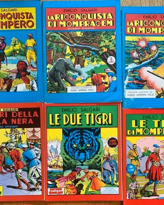 SALGARI - Le tigri di Mompracem ill. Moroni Celsi