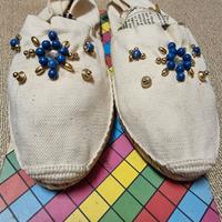 Espadrillas ricamate a mano