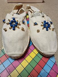 Espadrillas ricamate a mano