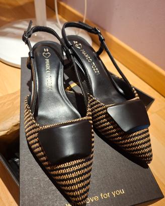 Scarpe slingback Marco Tozzi n. 38 - Come nuove