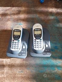 stock telefoni fissi e cordeless vintage art