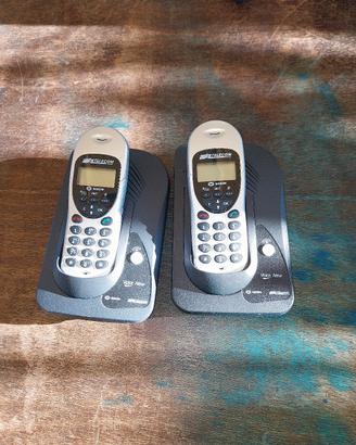 stock telefoni fissi e cordeless vintage art