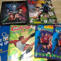 6 album figurine 96 - 97 - 98 Batman e Calciatori