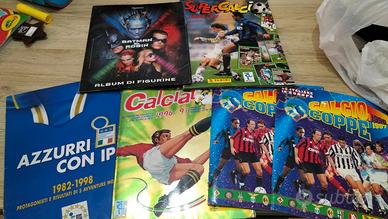 6 album figurine 96 - 97 - 98 Batman e Calciatori