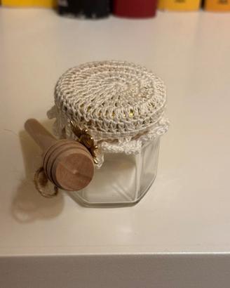 Merletti fatti a mano per vasetti da 50 ml 100 pz