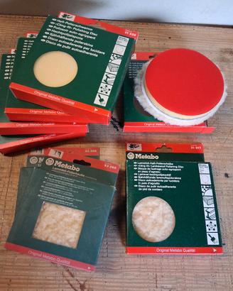 Accessori Metabo: Dischi e Tamponi