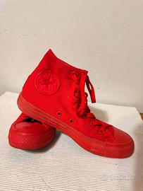 Converse Chuck Taylor All Star rosse – taglia 37