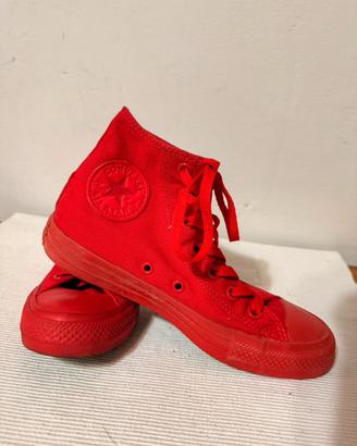 Converse Chuck Taylor All Star rosse – taglia 37