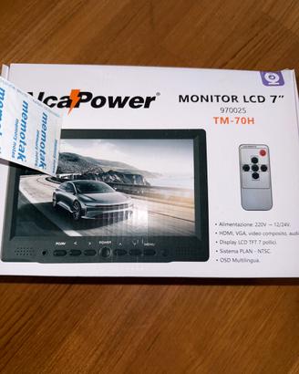 Monitor lcd 7” NUOVO