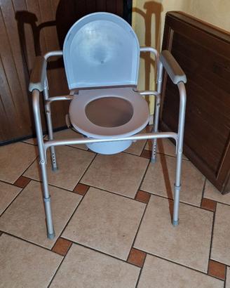 Sedia  WC in alluminio