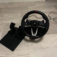 Hori volante simulatore ps4, ps5 e pc con pedali