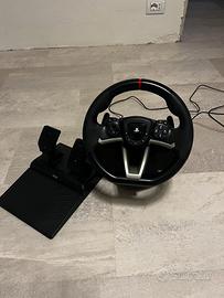 Hori volante simulatore ps4, ps5 e pc con pedali