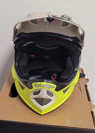 TLD D3 FIBERLITE HELMET VOLT FLO YELLOW LG