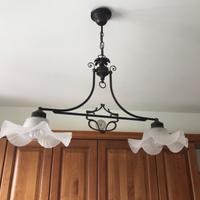 Lampadario stile country