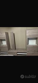 Mobile tv con credenza