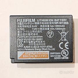 NP-W126S batteria Fujifilm 